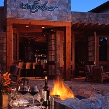 Blue Ember Firepit