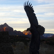 Nancy Eagle in Sedona