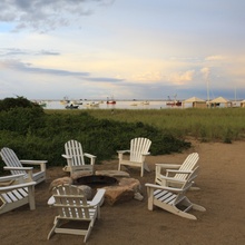 Beach and Chairs